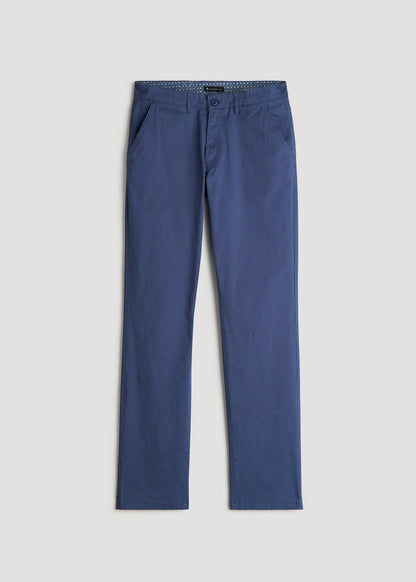 Carman TAPERED Chinos for Tall Men in Russet Brown