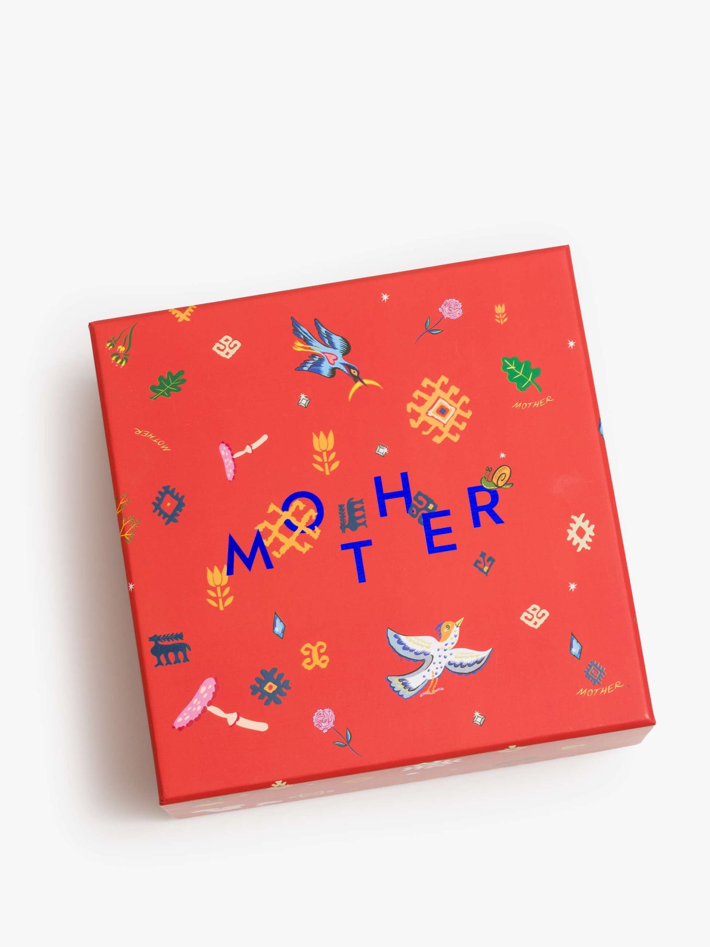 The Burnout MOTHER Candle - Blue Orange Pink