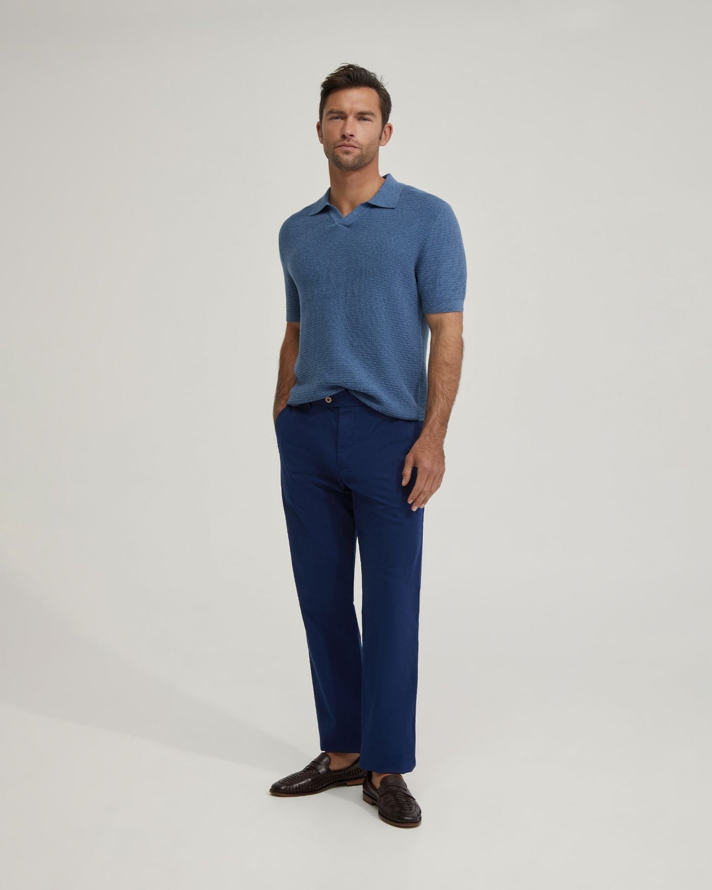 Relaxed Fit Cotton Chino