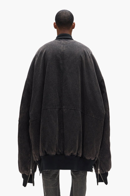 Purple X Alpha Industries Giant Bomber