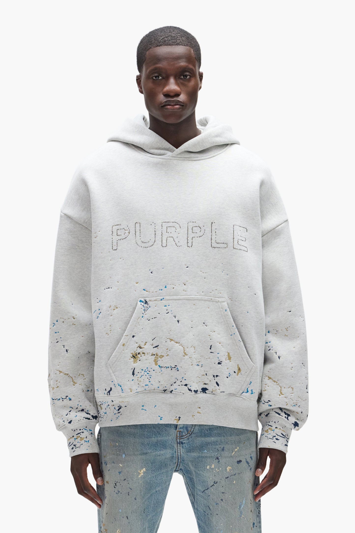Studded Camo Hoodie