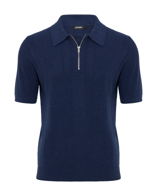 Remy Zip Neck Polo