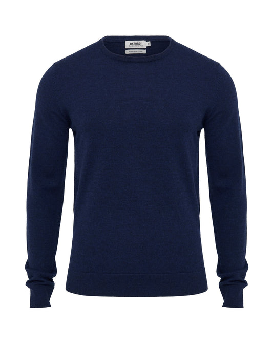 Crew Neck Pure Merino Wool Pullover
