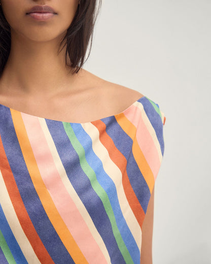 Sandy Striped Top