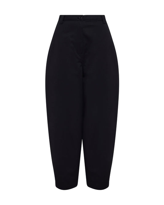 Etta Barrel Leg Cotton Pant