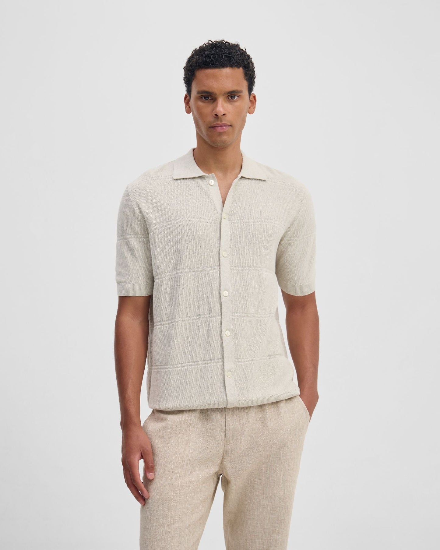 Jack Knitted Button Up Shirt