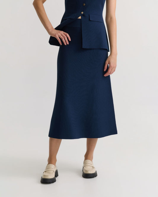 Gracie Knitted Midi Skirt