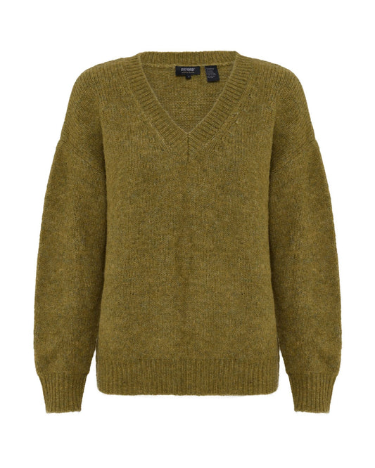 Bridgette Alpaca Blend V-Neck