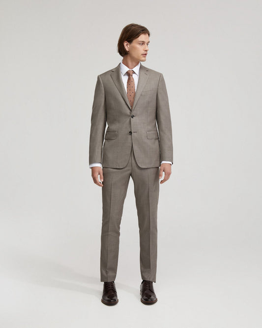 Byron Luxury Half Cnvs Wool Suit Jacket