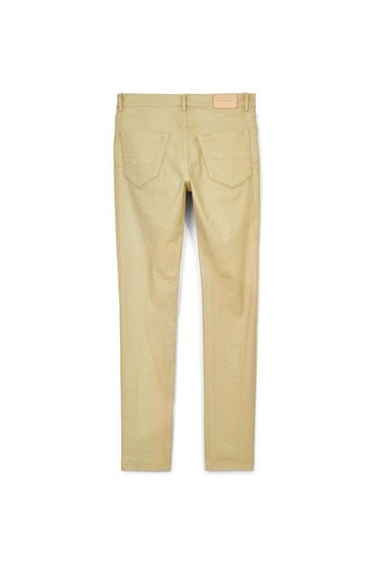 P001 LOW RISE SKINNY JEAN - Leathered Ecru