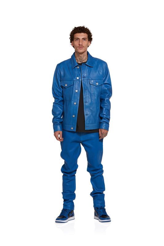 Leather Trucker Jacket