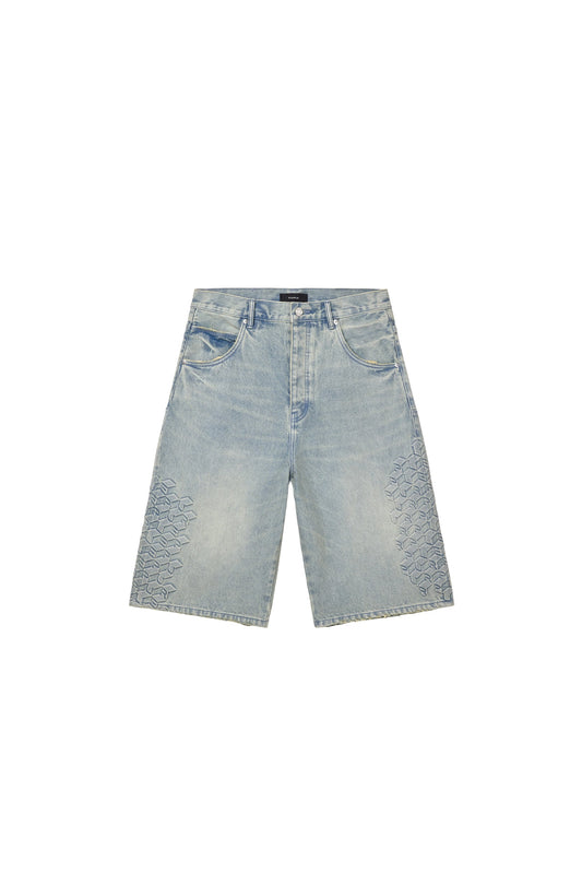 P070 Monogram Embossed Short