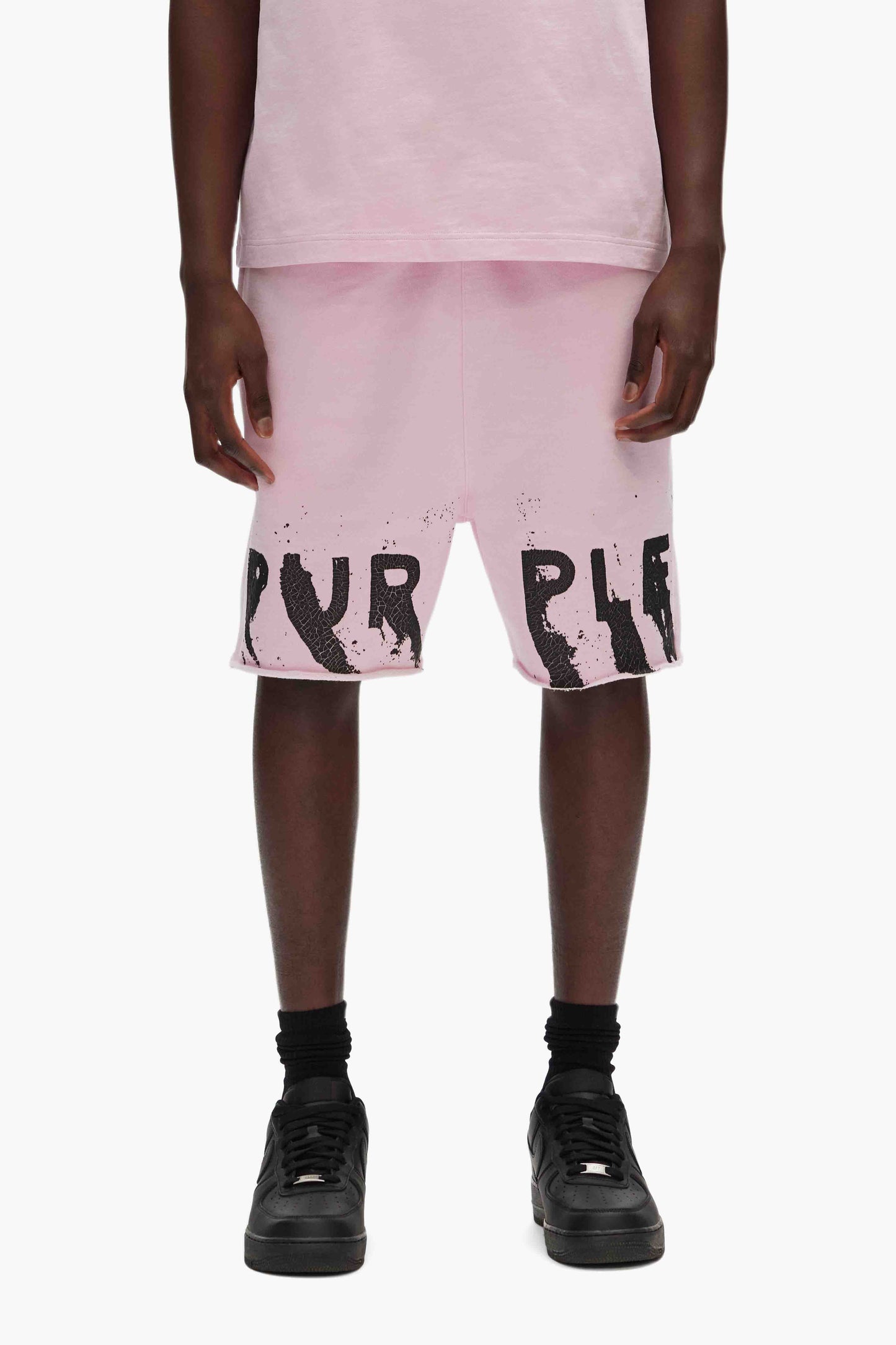 Painted Wordmark Shorts