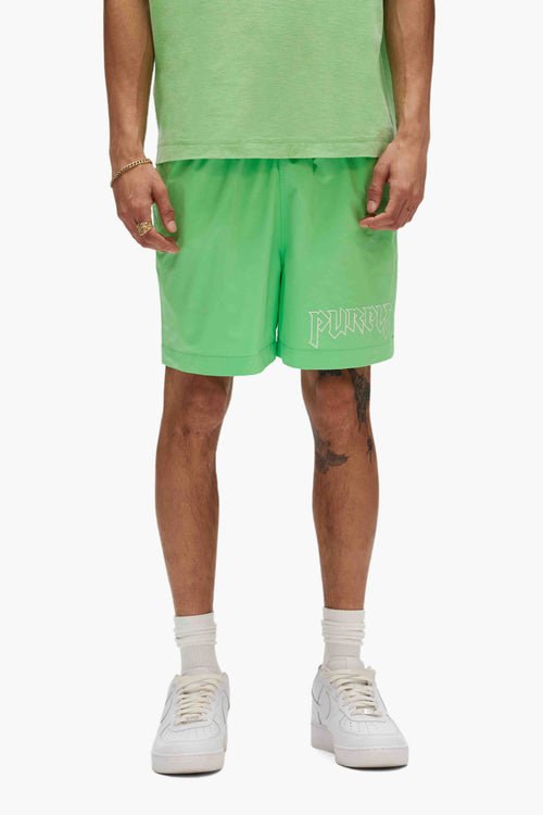 Metal Swim Shorts