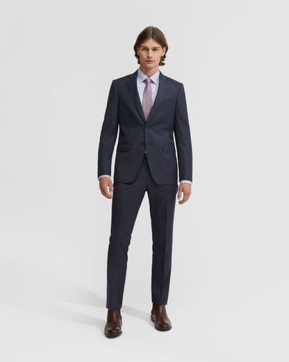 Auden Checked Wool Suit Trousers