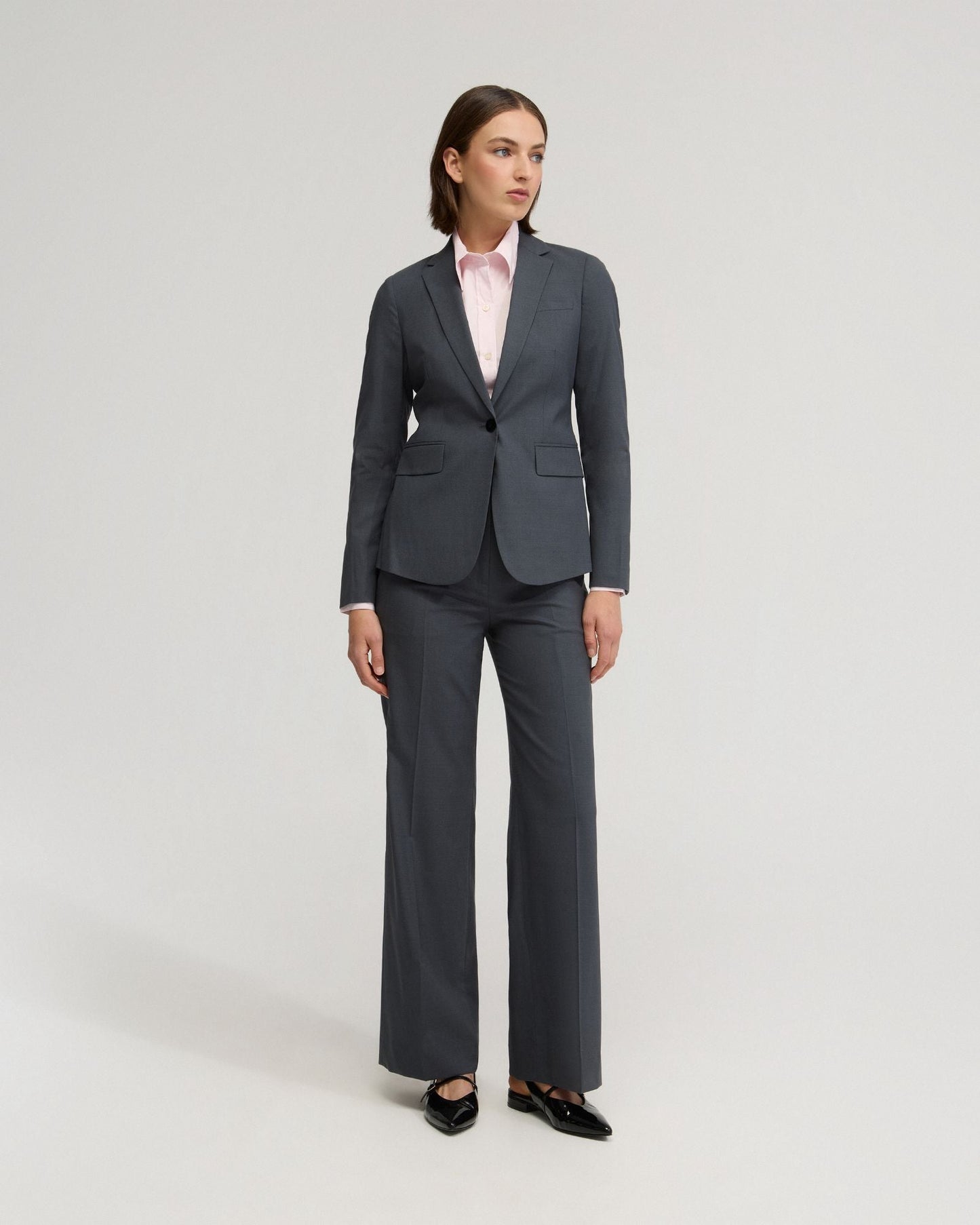 Lydia Wool Stretch Suit Trouser