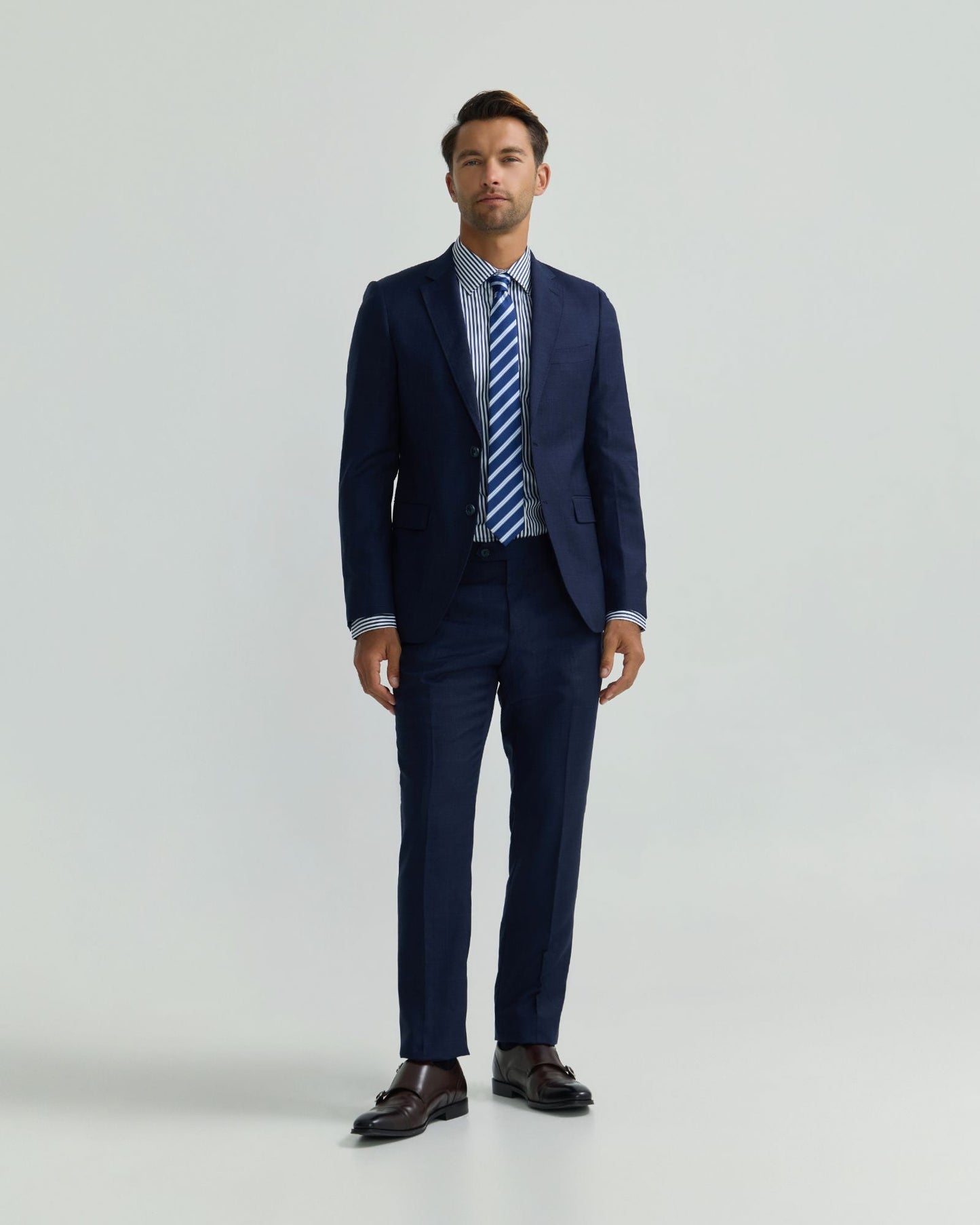 Auden Wool Checked Suit Jacket