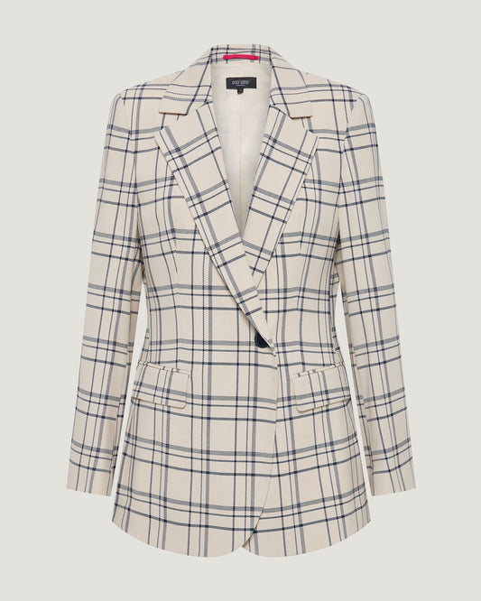 Raffi Checked Suit Jacket