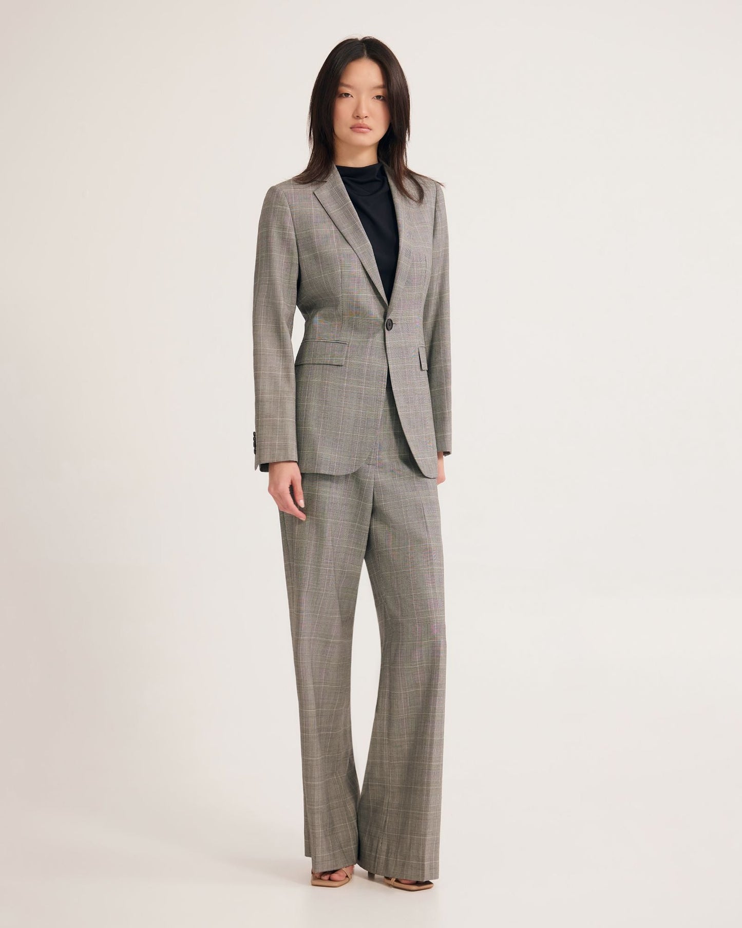 Ebony Pure Wool Suit Jacket