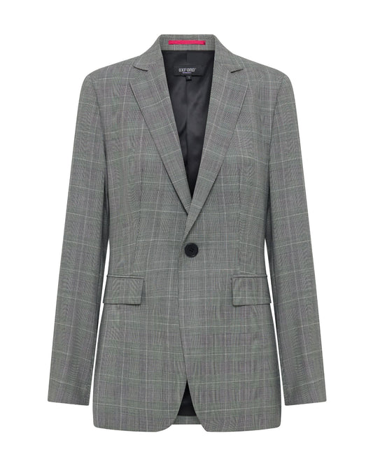 Ebony Pure Wool Suit Jacket