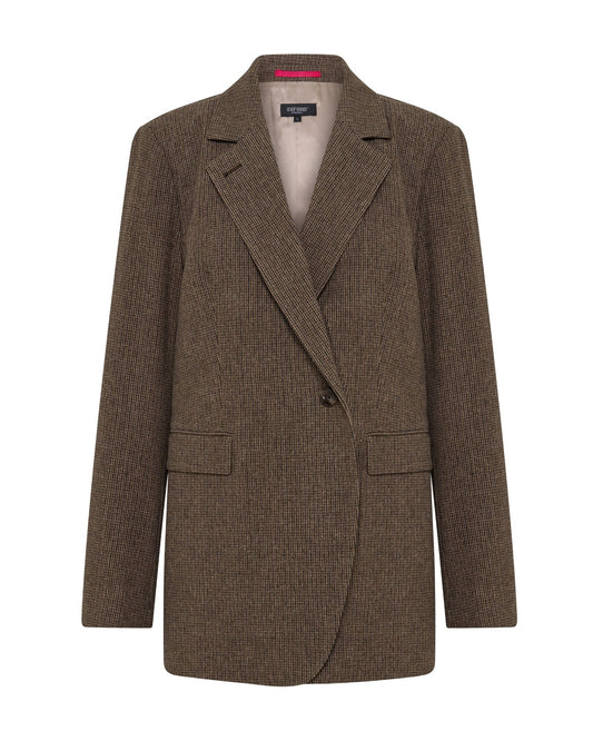 Calliope Blazer With Button Lapel