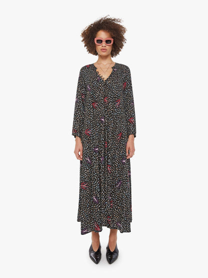 Natalie Martin Fiore Maxi - Swallow Black