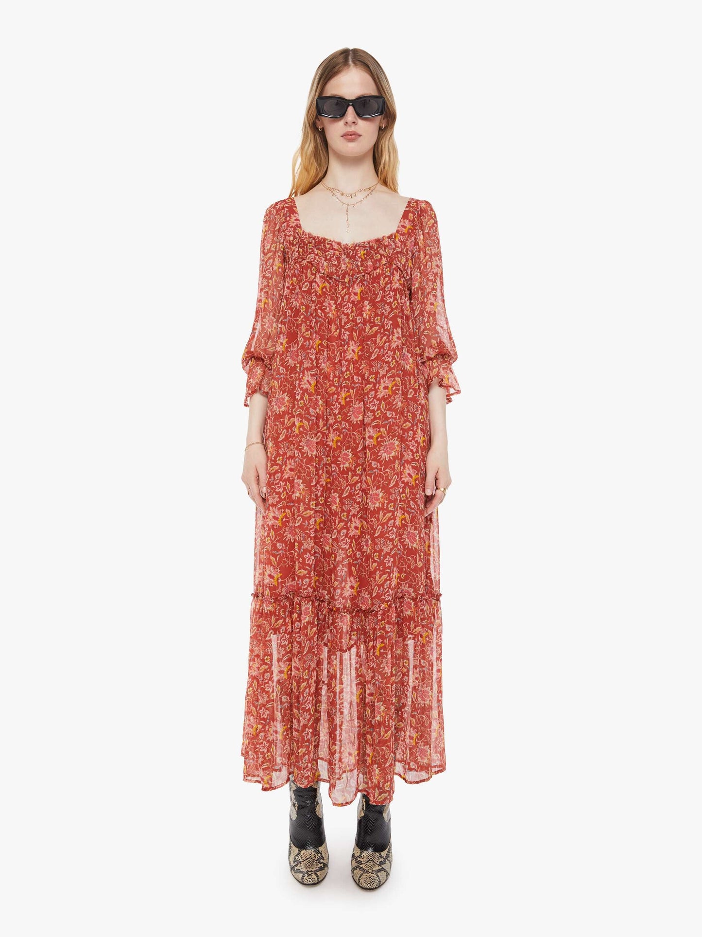 Alix of Bohemia Ember Dress - Lilium Sunset