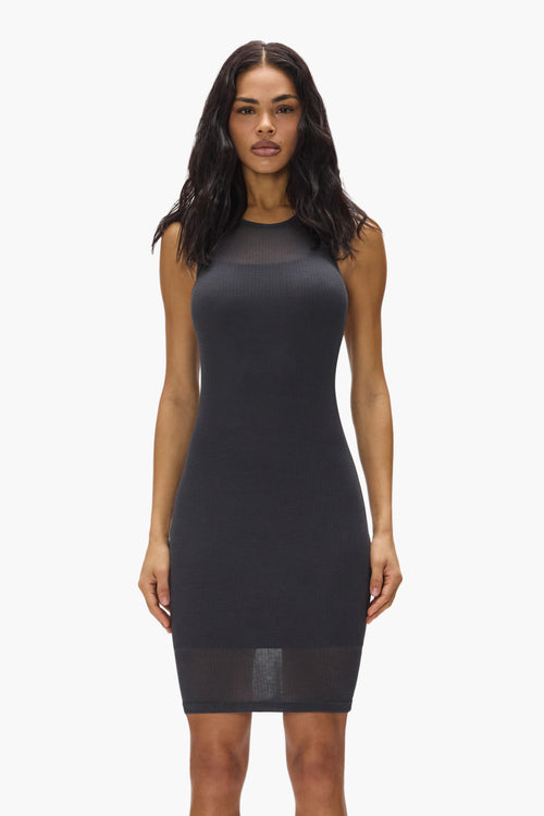 Sheer Layered Dress